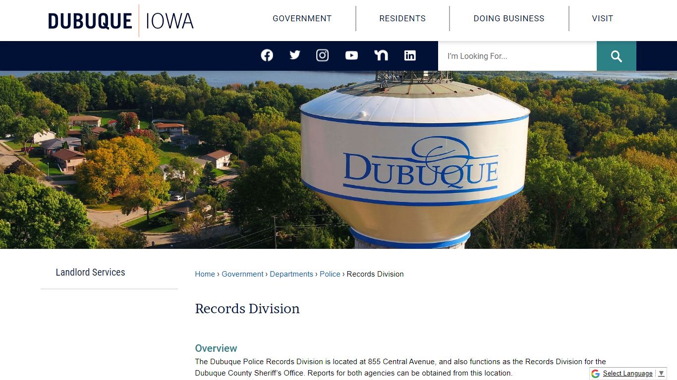 Records Division | Dubuque, IA - Official Website